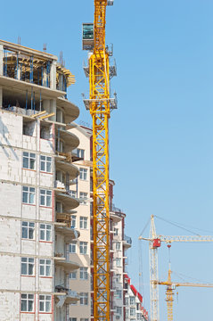 Working tower crane