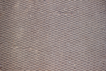 Background road plates, mesh texture, rough structure