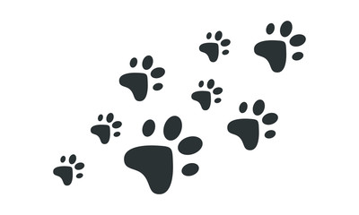 Animal Footprint Vector illustration