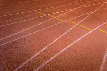 Fototapeta premium Running track outdoors