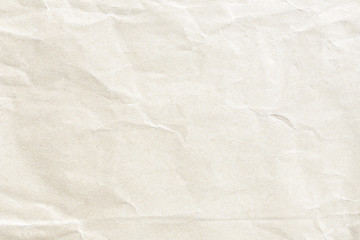 Old crumpled brown paper texture