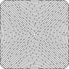 Geometric antistress coloring for adults. Vector illustration.