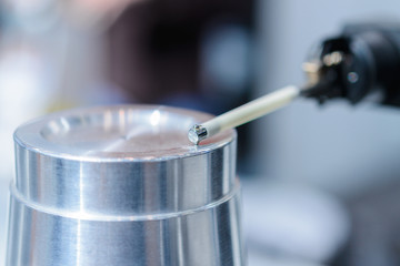 Inspection stell automotive parts by CMM