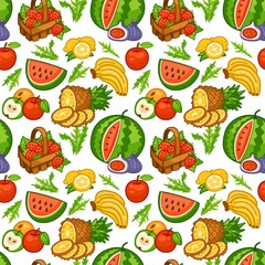 fruit big seamless pattern