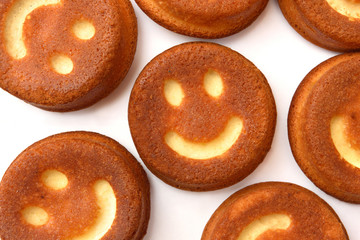 cupcakes with smiles