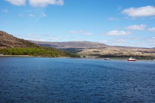 Corpach from Fort William