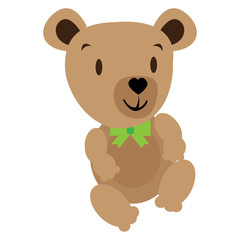 Isolated animal toy