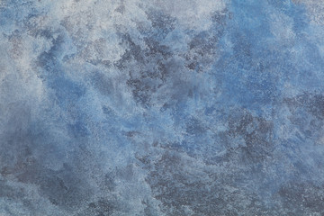 Blue stone background with high resolution. Top view. Copy space