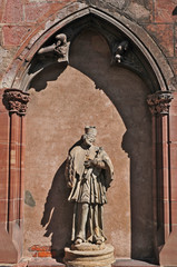 Selestat, Alsazia - chiesa di Sainte Foy, Francia