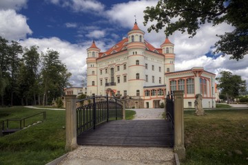 Obraz premium Palace in Wojanow, Poland