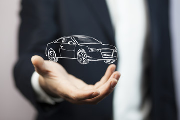 car on hand