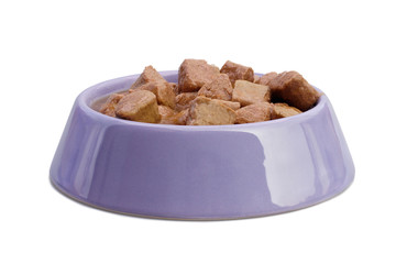 Hundefutter Dosenfutter im Napf