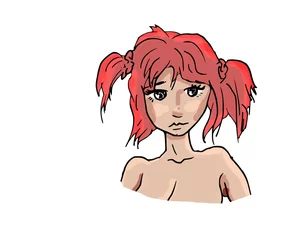 Foto op Plexiglas Japans anime meisje © emieldelange