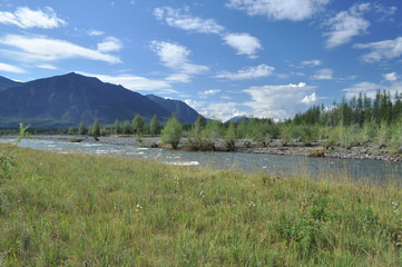 Landscape North of the river.