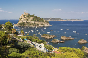 Ischia (Naples. Italy) - Ischia Ponte and Aragonese Castle