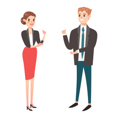 Business team command vector