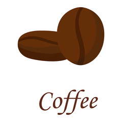 Coffee beans vector illustration.