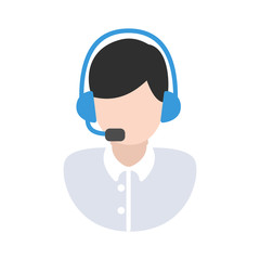 support icon. Flat style