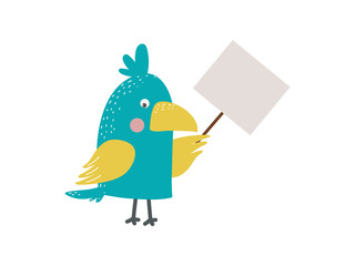 Cute animal vector character