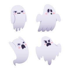 Ghost vector characters isolated