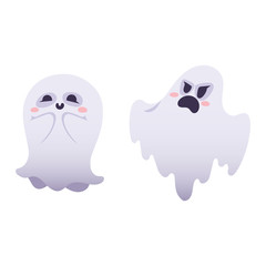 Ghost vector characters isolated