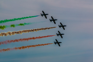 Air exhibition in Italy