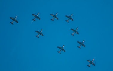 Air exhibition in Italy