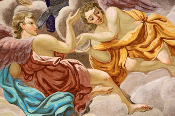 Anges. Eglise Saint-Nicolas de V&eacute;roce.