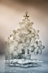 Christmas decorations, closeup