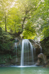 Fototapeta premium Wodospad Tirkan, Mazandaran, Iran