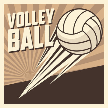 Ball icon. Volleyball sport hobby and competition theme. Colorful design. Vector illustration