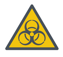 Biohazard symbol.