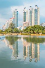 Fototapeta premium Benjakitti Park Bangkok