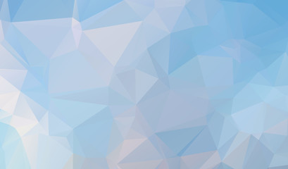 Vector abstract pastel polygonal background