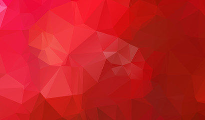 Multicolor blue, yellow, orange polygonal illustration, which co