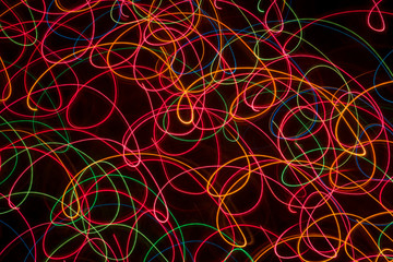 Colorful Squiggly Lines