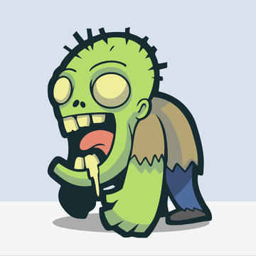 Cute Zombie cartoon