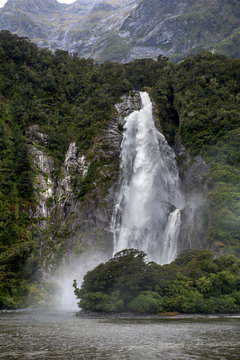 Lady Bowen Falls, Milford Sound, New Zealand