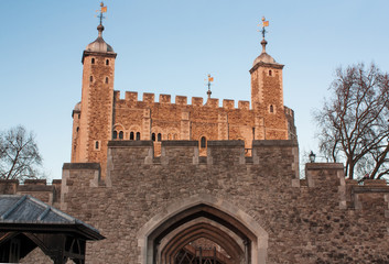 Fototapeta na wymiar Aspect of the Tower of London