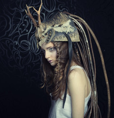 beautiful female model