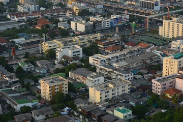 Fototapeta na wymiar bangkok homes