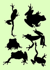 frog silhouette