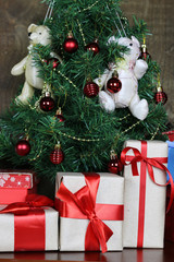 presents under the tree Christmas