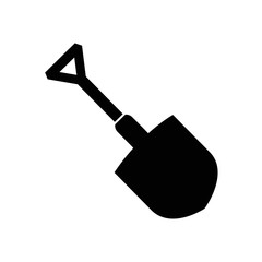 shovel icon illustration design
