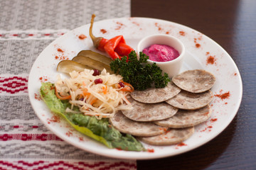 Traditional Belarusian food