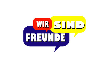 Wir sind Freunde