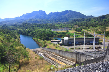 Vajiralongkorn Dam for Agriculture and Power Plant