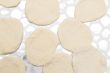 dough for cooking in the kitchen