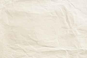 Old crumpled brown paper texture