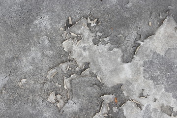 Cracked wall  on concrete old wall texture , Aged wall texture 